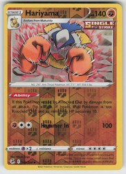 Hariyama 143/264 Fusion Strike Reverse Holo