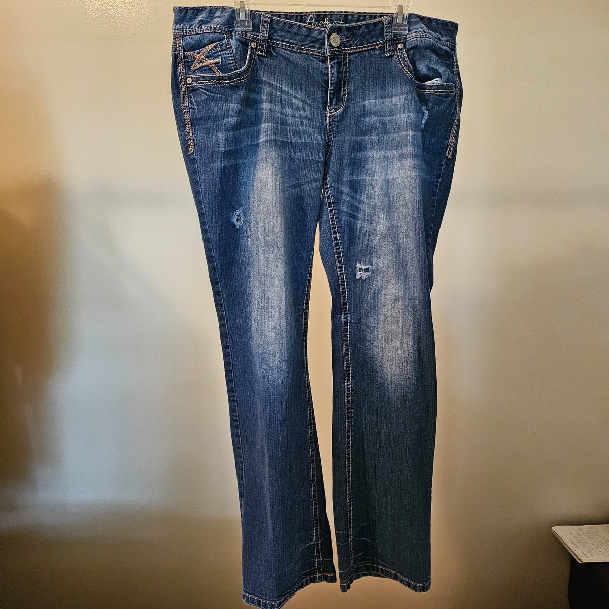 Plus Size Amethyst Jeans Size 22 Amethyst Woman's Distressed Jeans