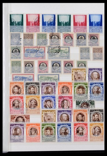 VATIKAN Heiliger Stuhl Italien 1929-2013 postfrisch MH gest. in 2 Einsteckbüchern Briefmarkensammlung - Bild 5 von 12