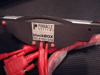 Pinnacle Systems Black Box Audio/Video Port P/N 41001376