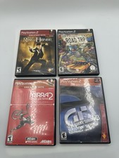 Lot Of 4 PlayStation 2 Games:Everywhere Road Trip, Rise To Honor, Mirra 2, Etc