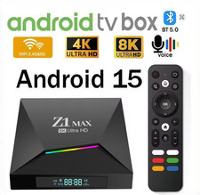 Z1 Max Ultra HD - Box Android TV 15.0 - Wifi6 BT5 - 2026