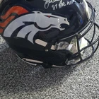 John Elway Denver Broncos Speedflex Helmet Autographed Fanatics Authentic 87 MVP