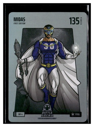 Bo Jackson Battle Arena #SBF-4 Midas Stephon Curry Silver Steel