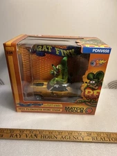 MATCO TOOLS “ED ROTH" RAT FINK 1970 PLYMOUTH HEMI 'CUDA 1:24 SCALE DIE CAST CAR