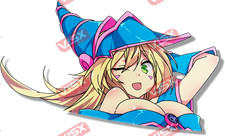 Dark Magician Girl Peeker Anime Bumper Sticker Decal Car Window Vinyl
