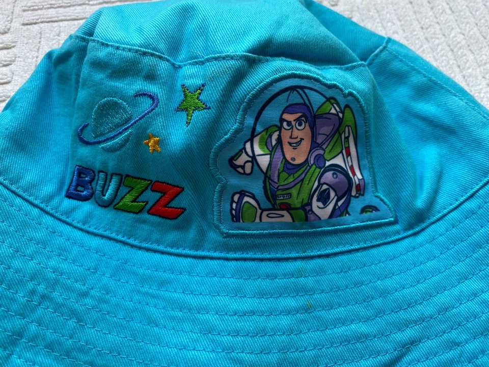 DISNEY at George TOY STORY BUZZ LIGHTYEAR Blue Bucket Hat Sunhat -Size 4-8 years - image 4 of 4