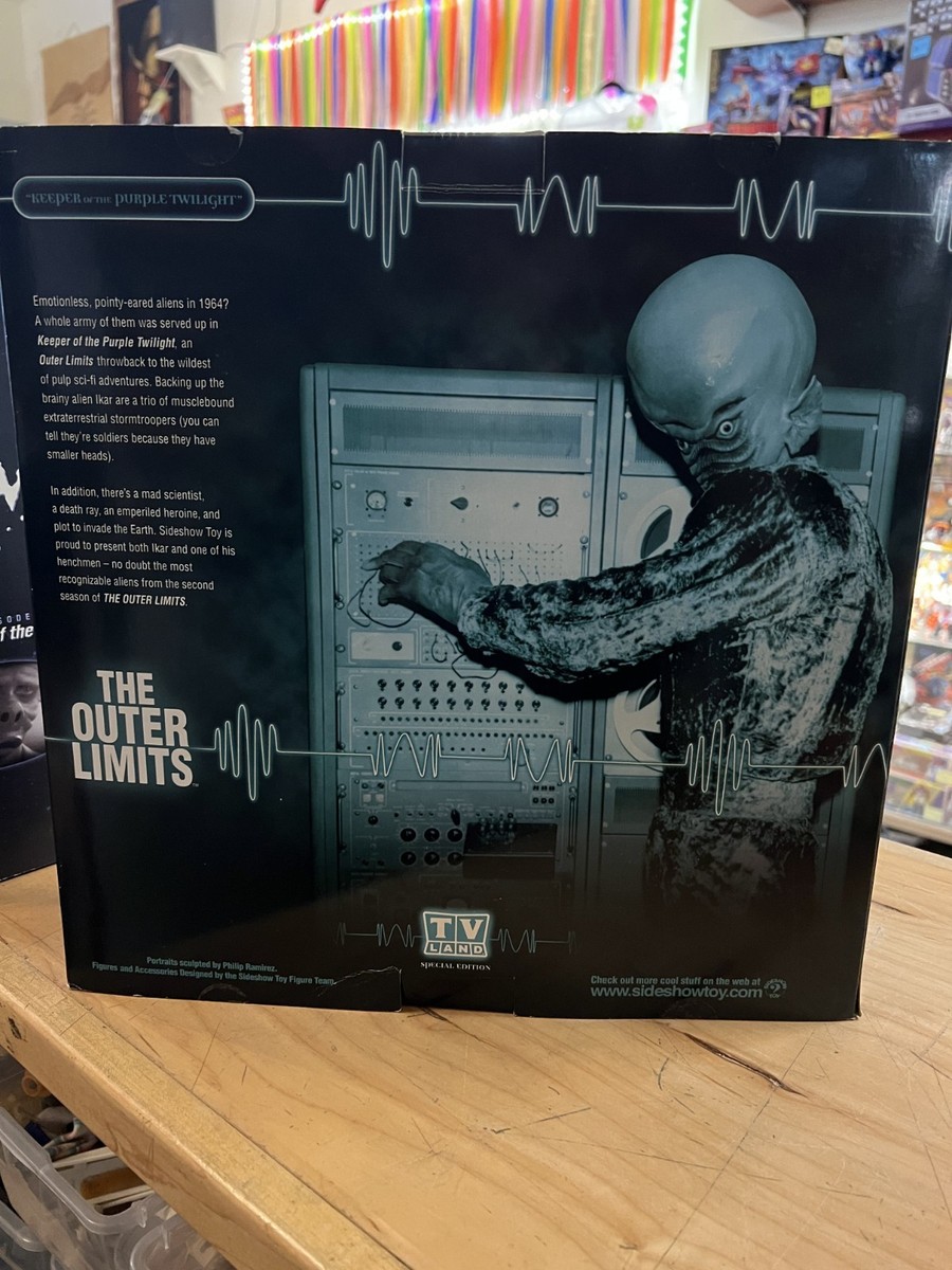 2002 SIDESHOW TOY THE OUTER LIMITS KEEPER OF THE PURPLE TWILIGHT
