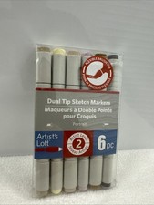 Portrait Sketch Markers by Artist's Loft 6 Piece Set 516313 New Sealed Free Ship