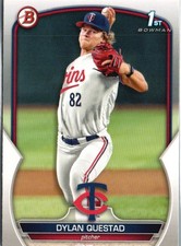 2023 Bowman Draft #BD-25 Dylan Questad