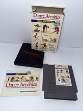 Dance Aerobics (Nintendo, 1989) NES Game w/ Box & Manual