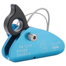 SelF Braking Stop Climbing Carabiner Rope Clamp Grab Rescue Rappel WP