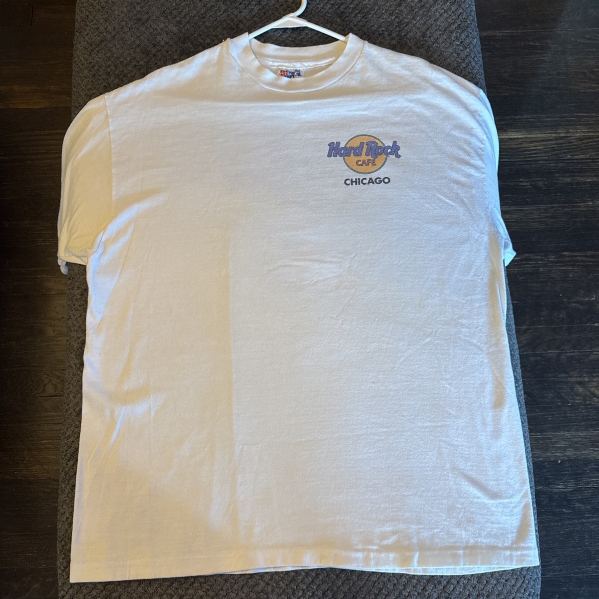 Vintage 90s Hard Rock Cafe Chicago Single Stitch Made in USA Extra 