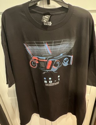 Star Wars Jedi Fallen Order BD-1  Size 3XL T Shirt Black NWOT Hanes Beefy-T New
