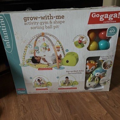 Grow with me Ball Pit and Play Mat, Baby Activity gym 