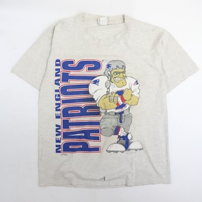Vintage New England Patriots Nutmeg T-Shirt Size XL 90s NFL