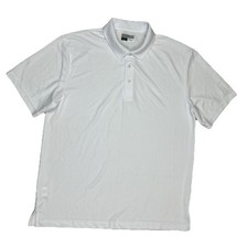 PGA Tour Airflux UPF 15 Short Sleeve Polo Shirt Men s Size L, White 52