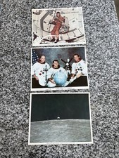 Vintage Selections From the NASA Art Collection 3 Photo Art Prints Skylab Apollo