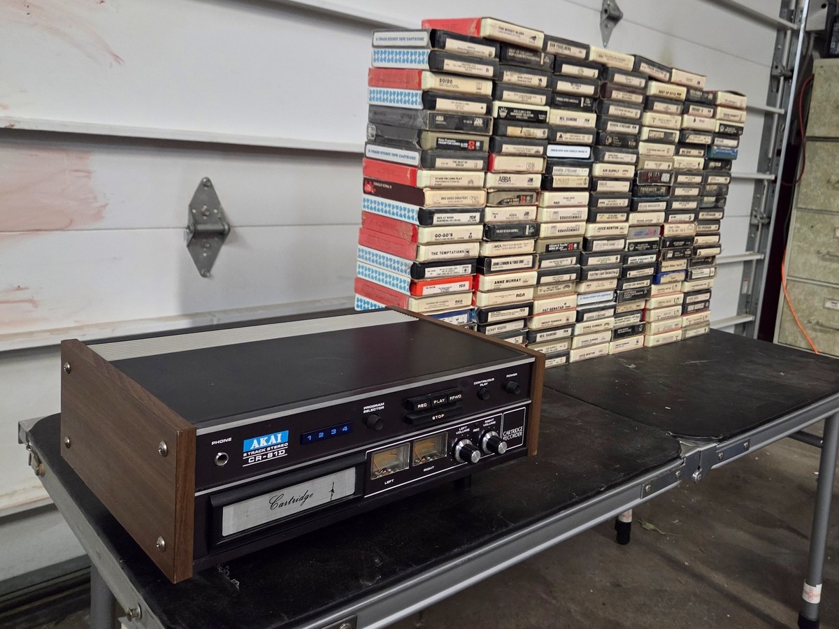 Akai Cr-81d Stereo 8 Track Tape Player Recorder for sale online | eBay