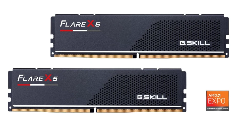 G.SKILL Flare X5 64GB (2 x32GB) 288-Pin PC RAM DDR5 5200 CL36-36-83 1.25 V-RARE - Image 2 of 2
