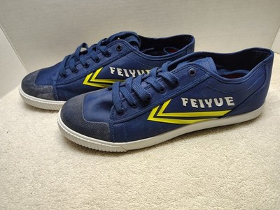 FEIYUE FE LO II Nylon Parachute NAVY/YELLOW  MENS SIZE 13