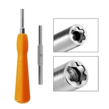 Gamebit Screwdriver, 4.5mm 3.8mm Double-End Bit Security Gamebit Screwdriver ...