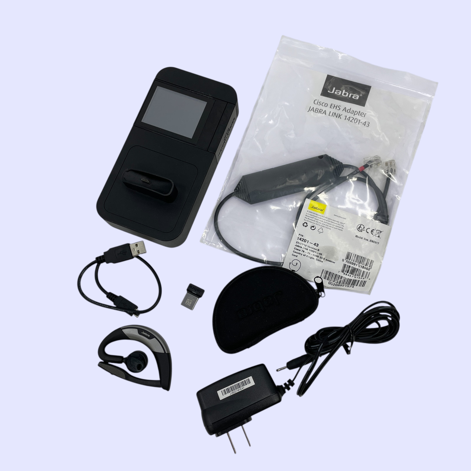Jabra Motion Office WH-B006 Bluetooth Earphone & Base 6670-9