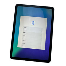 Apple iPad Air 3M MCFW4LL/A 11 inch Tablet  New Charger Factory Reset Bundle