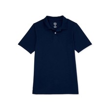Wonder Nation Boys Short Sleeve Polo Shirt 2-Pack Navy Size XL 14-16 