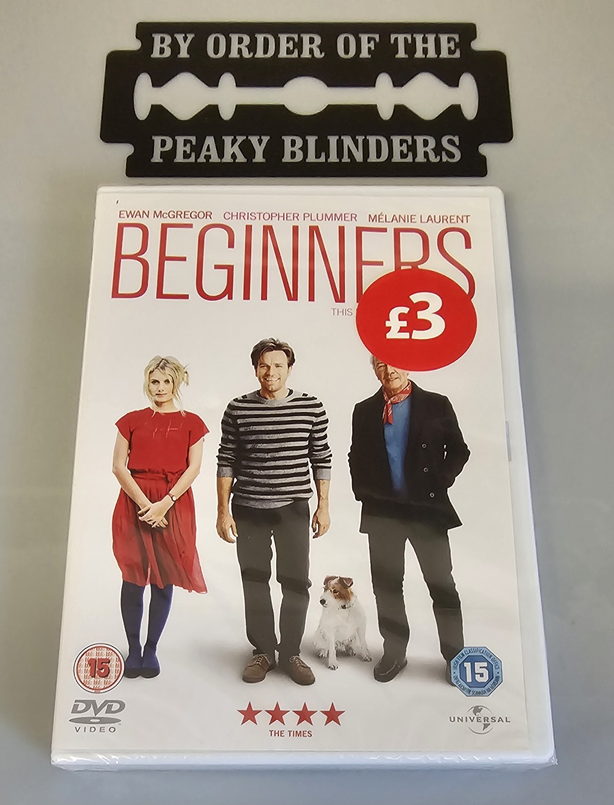 BEGINNERS DVD EWAN MCGREGOR CHRISTOPHER PLUMMER