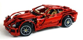 Lego 8145 Ferrari 599 GTB Fiorano 1:10 Scale 1326pcs New Sealed