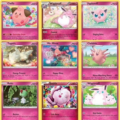 Fairy Types - Pick Your Pokemon Cards NM/LP - Complete Your Set