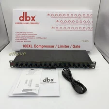 DBX 166XL Compressor/Limiter Professional Audio Processor Brand New
