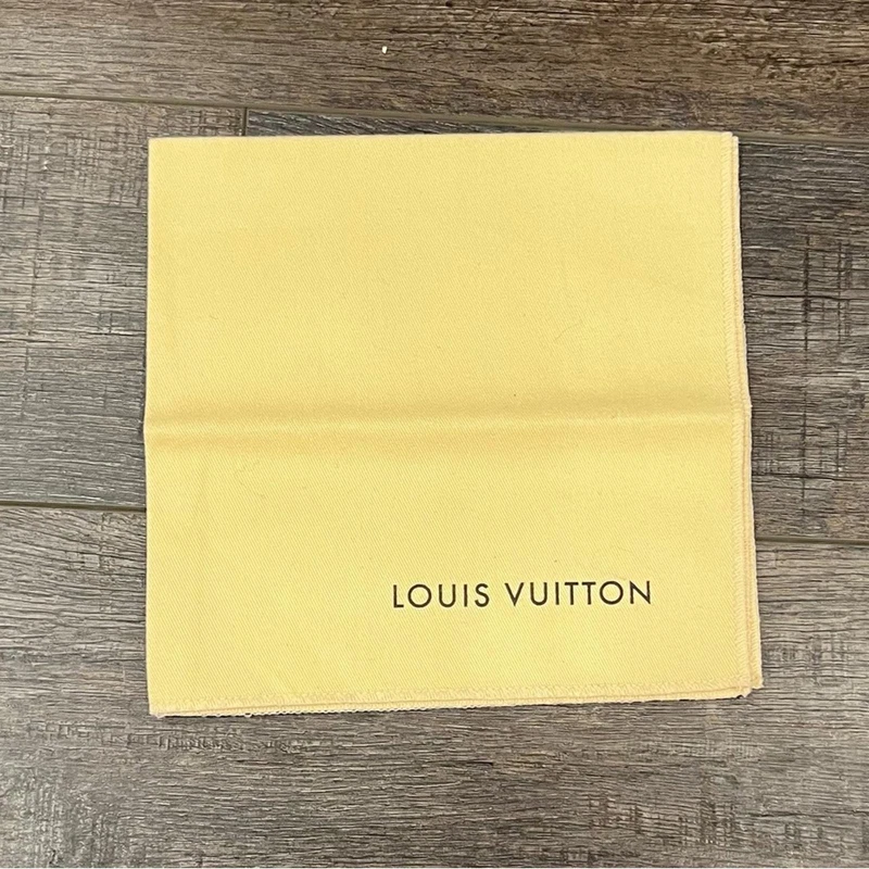 Louis Vuitton Large Beige Cotton Cleaning Cloth – Made in Italy