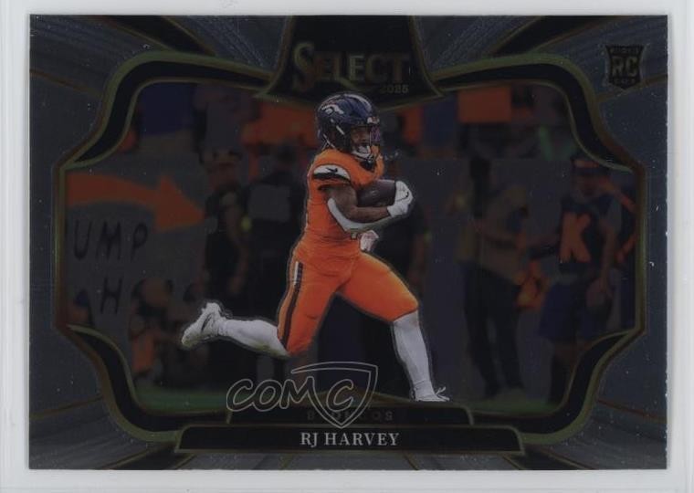 2025 Panini Select Field Level RJ Harvey #410 rw6