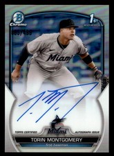 Torin Montgomery 2023 Bowman Chrome #CPA-TM Autographs Refractor #065/499