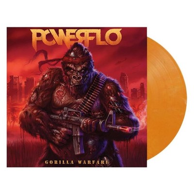 Powerflo - Gorilla Warfare Eco Mix gelbe Vinyl-LP (NEU)