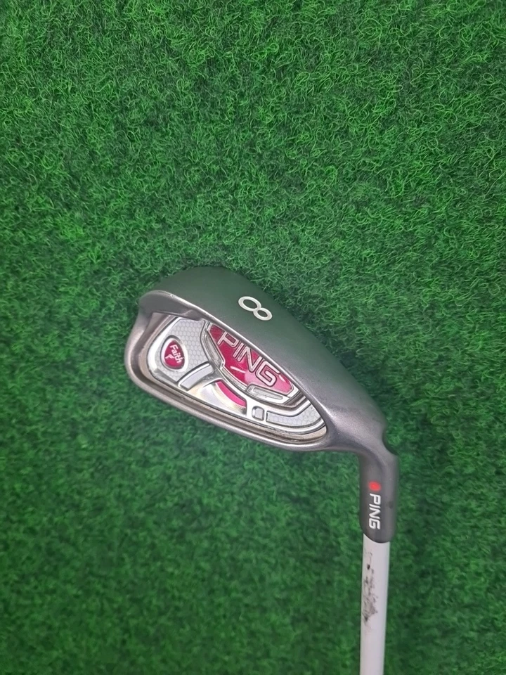 PING Faith 8-Eisen - Damen (Graphit, 36 Zoll, Rechts, Ladies Flex, Red Dot)