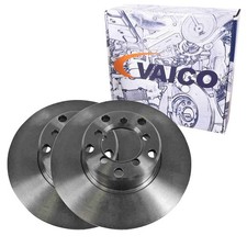 2x VAICO BREMSSCHEIBEN 273mm VOLL passend für MERCEDES /8 123 CABRIOLET COUPE PA