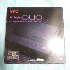 NEC PC-ENGINE DUO Home Game Console PI-TG8 w/ Box & Manual Tested Working Japan