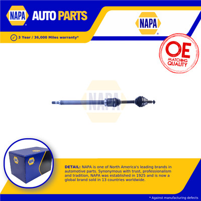 Drive Shaft fits FORD FOCUS Mk2 ST 2.5 Front Right 05 to 12 HYDA Driveshaft NAPA