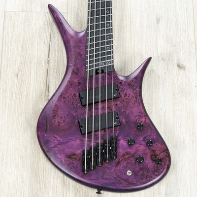 Legator HB5F Multi-Scale 5-String Bass, Satin Purple Burl | eBay