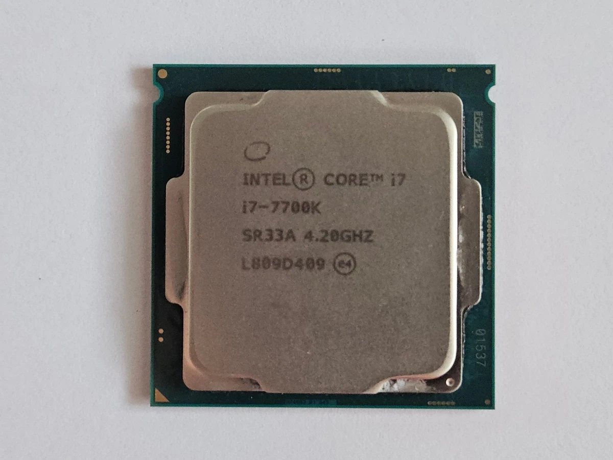 Intel Core i7-7700K Processor Model Computer Processors (CPUs) for