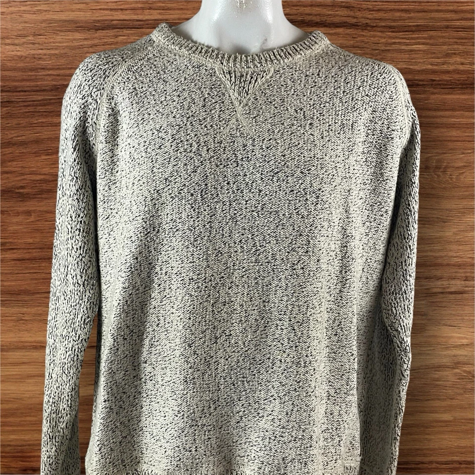 Suéter Roots Canada Para Hombre 2XL Mezcla de Algodón Tejido Grueso Tejido Pescador Crew C73 Foto 3 de 4