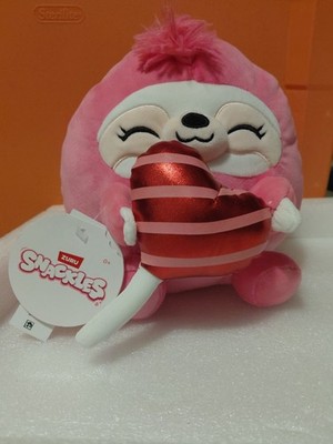 Valentines Day Limited Edition Luna the Sloth Ultra Soft Plush By Zuru