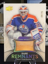 2024-25 Upper Deck Engrained Rare Remnants Gold 14/25 Grant Fuhr #R-GF