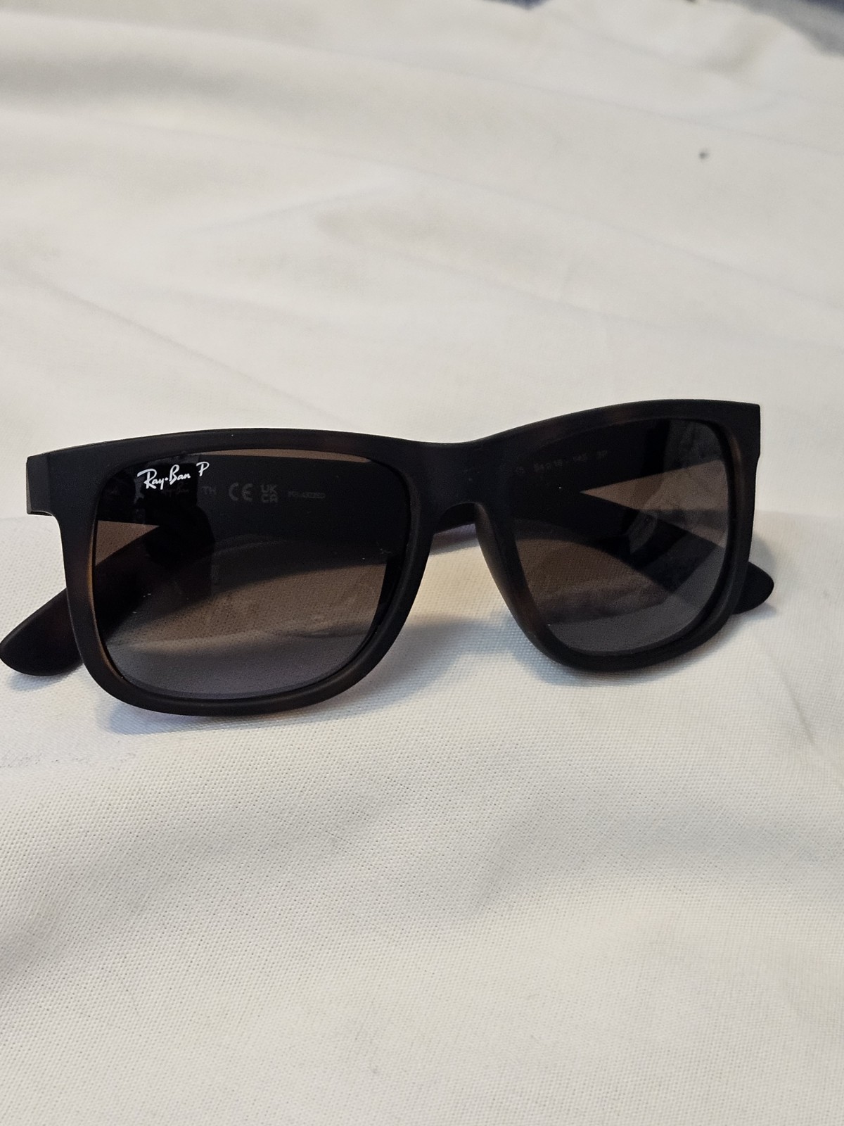 Ray-Ban RB 4165 Justin Polarized Sunglasses - Brown Gradient Frame