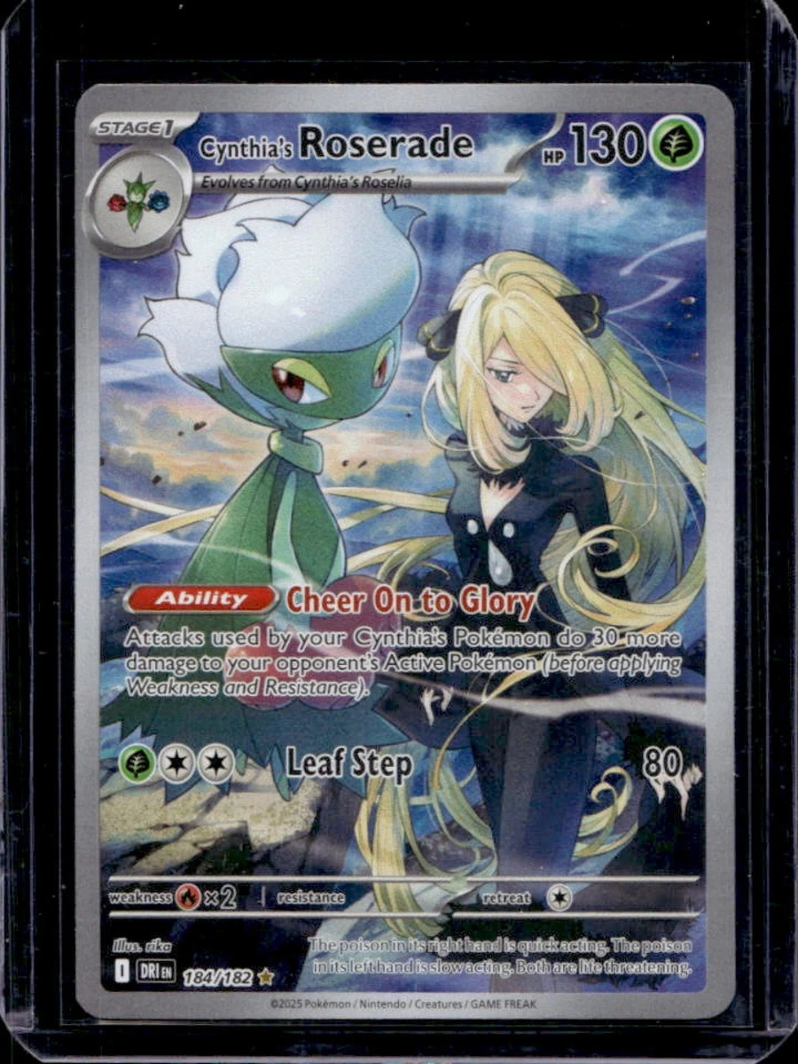 Cynthia's Roserade Pokémon TCG Cards for sale | eBay