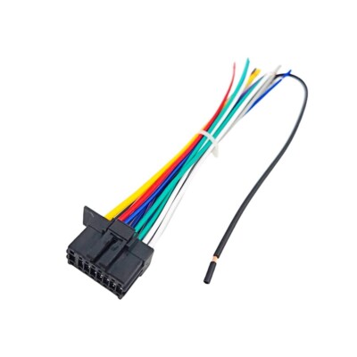 New Wire Harness 16-pin Replacement for JVC Car Radio KW-X840BTS KWX840BTS