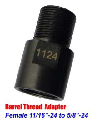 PRECISION ARMAMENT Da Adattatore Filettatura 1/2-28 A 5/8-24 In Acciaio Inossidabile - Italia - Foto 3